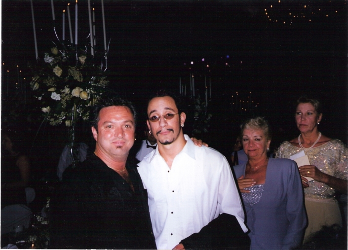 With AJ from Backstreet Boys