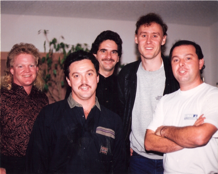 With Bruce Hornsby