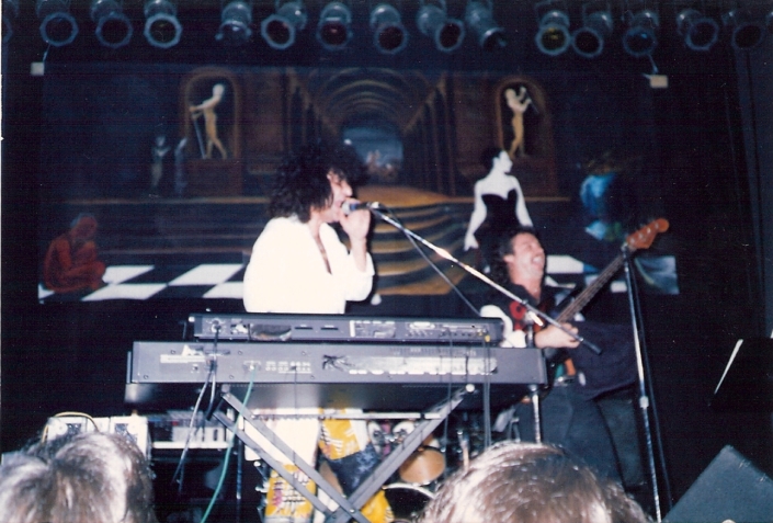 With Patrick Moraz